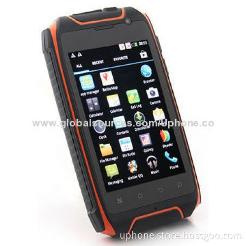 Waterproof Rugged 3G Smart NFC phones supplier in China